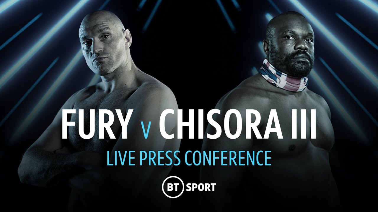 Tyson Fury and Derek Chisora press conference! Heavyweight gold on the line on December 3rd! background