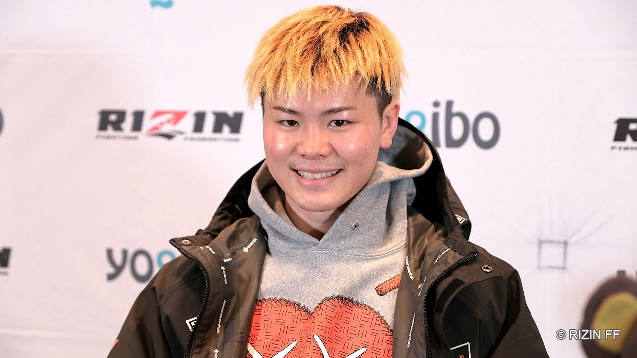 那須川天心 試合前インタビュー / Yogibo presents RIZIN.33