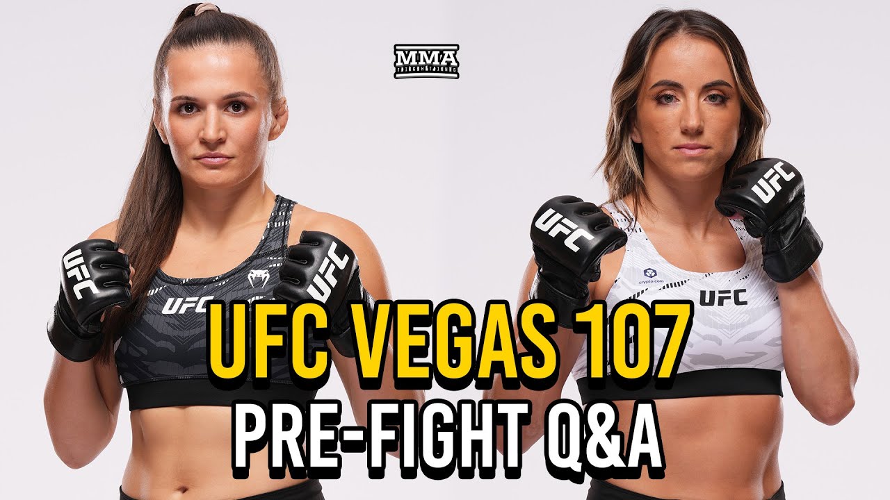 UFC Vegas 107: Blanchfield vs. Barber LIVE People's Pre-Fight Show | Q&A | MMA Fighting background