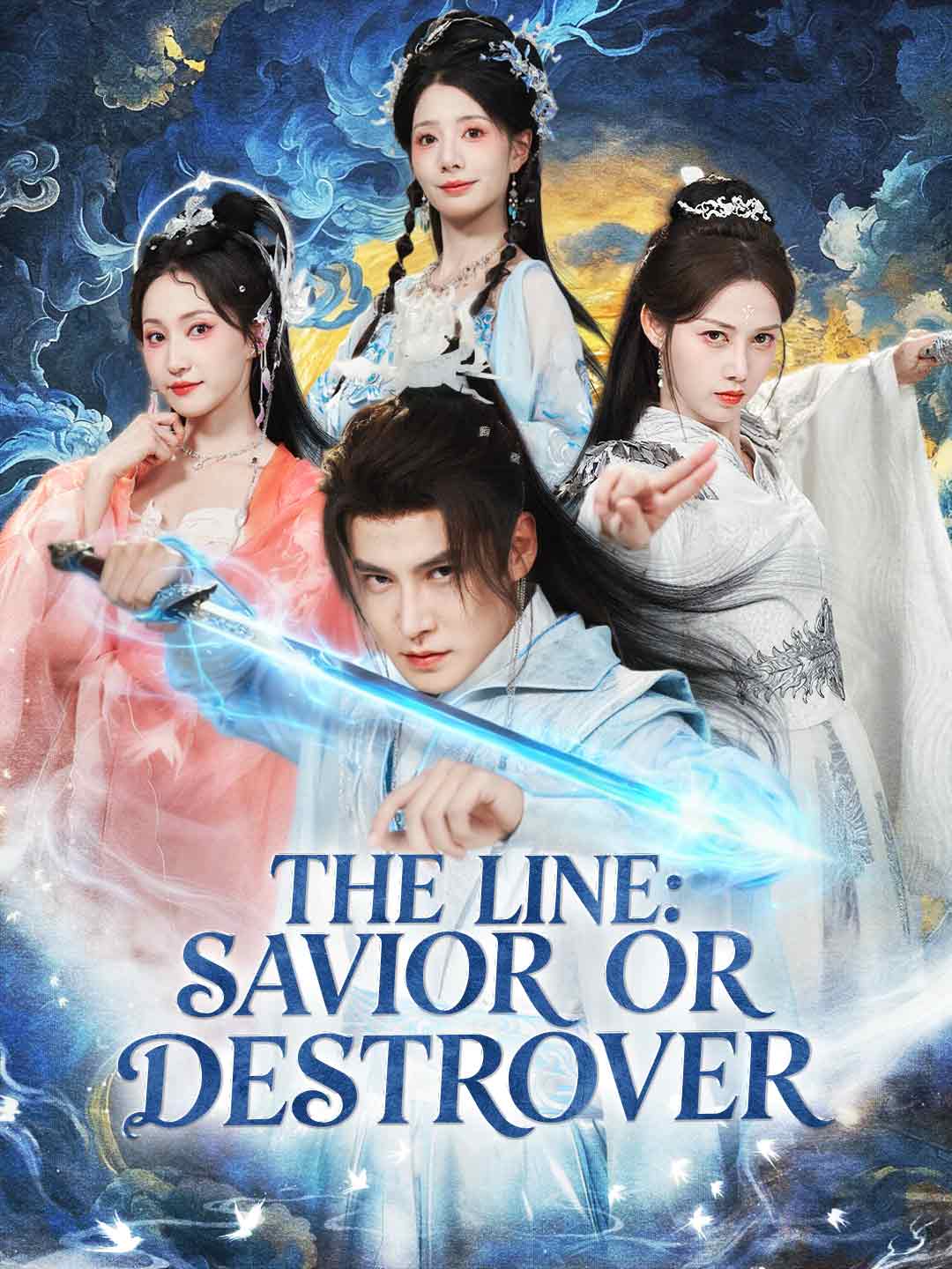 The Line: Savior or Destroyer poster - similar to the exiled