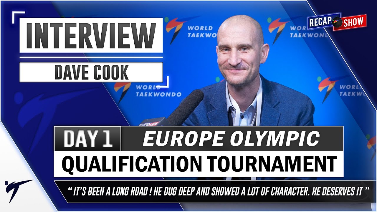 DAVE COOK, NORWAY HEAD COACH, SPEAKS AFTER HIS ATHLETE GETS QUALIFIED FOR THE TOKYO OLYMPIC GAMES backdrop