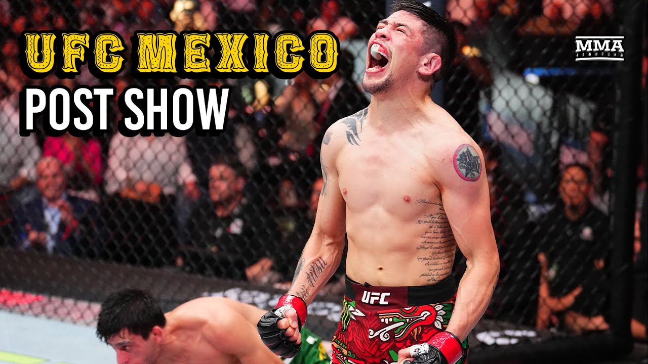 UFC Mexico: Moreno vs. Erceg Results & LIVE Reaction | Post-Fight Show | MMA Fighting backdrop