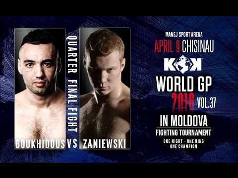 Samir Boukhidous vs Stanislaw Zaniewski on KOK WGP 2016 in MOLDOVA April 9th