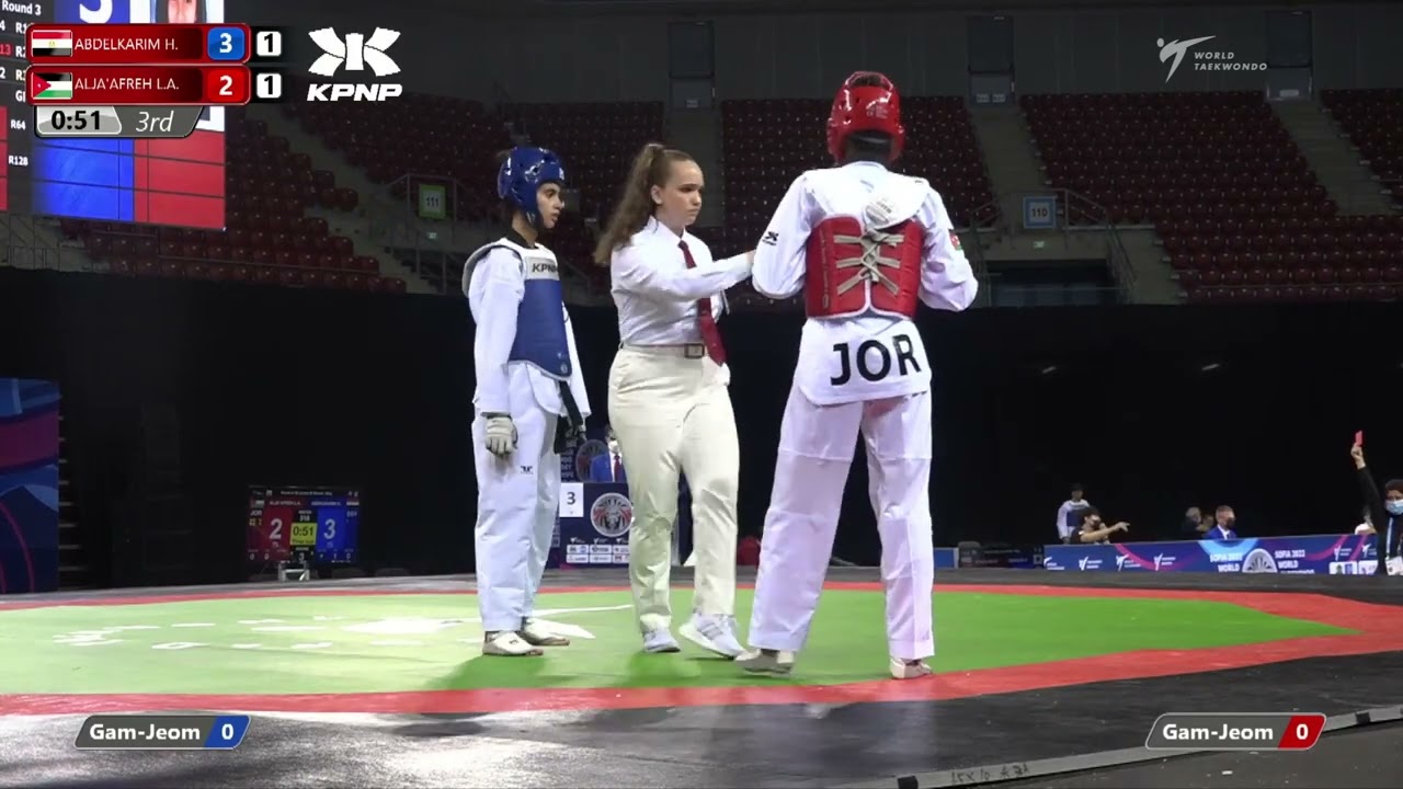 316 R32 Women 52kg EGY ABDELKARIM H JOR ALJA'AFREH L A
