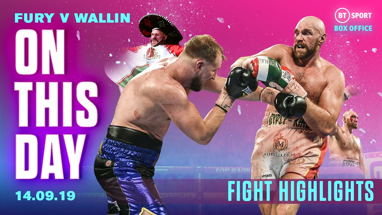 Tyson Fury v Otto Wallin Fight Highlights: Fury survives 12-round war! background