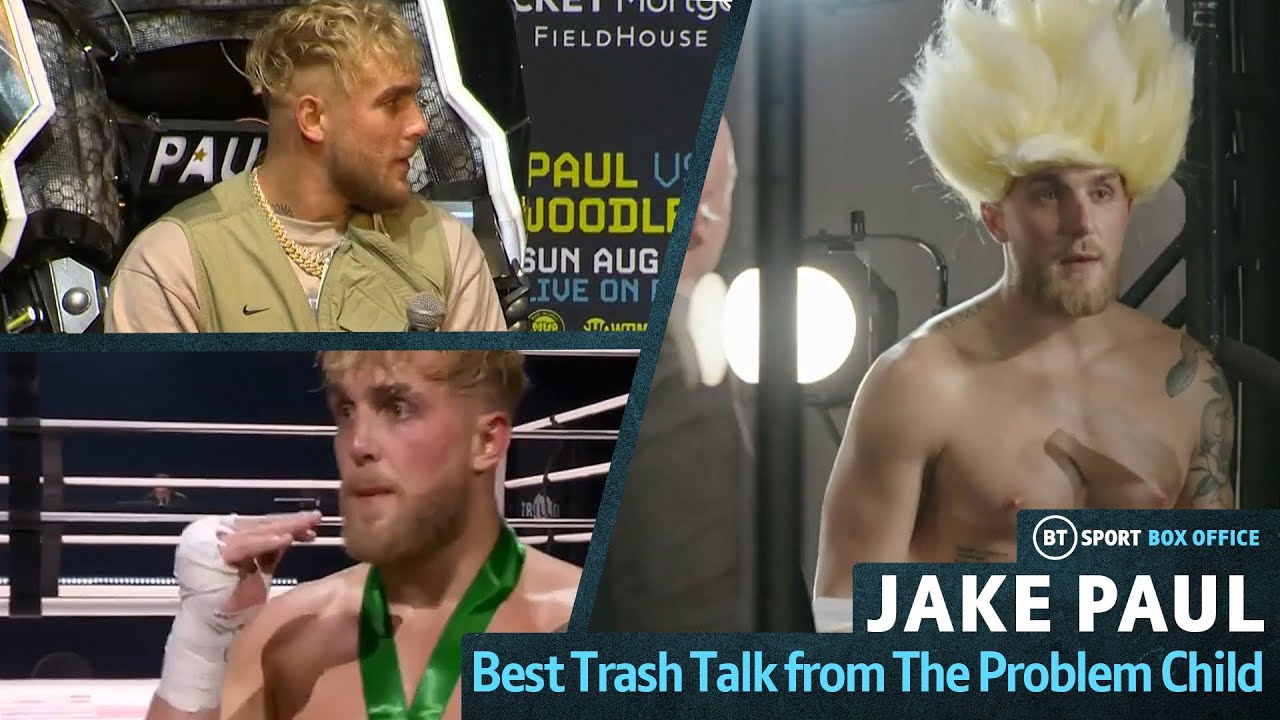 The Best Of Jake Paul's Trash-Talk! The Problem Child On Conor McGregor And Tyron Woodley