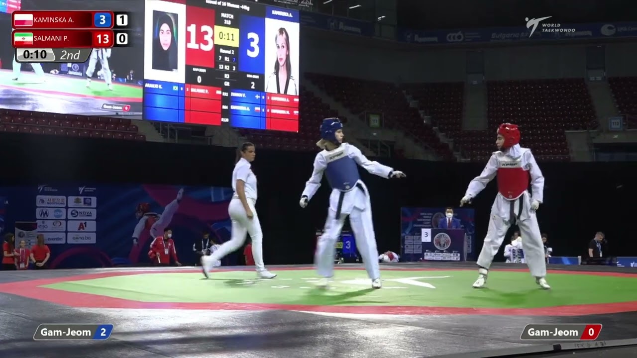 318 R16 Women 44kg POL KAMINSKA A IRI SALMANI P background