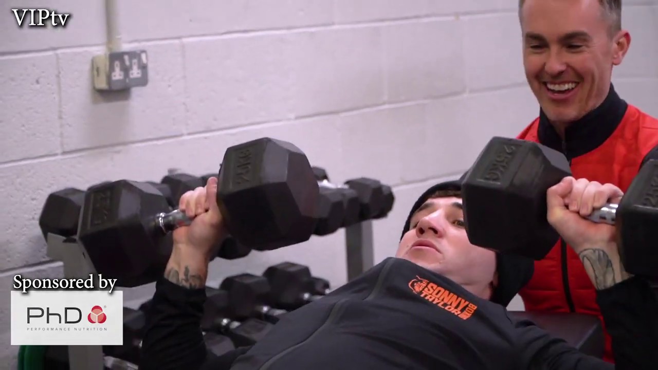 VIPtv follow Sonny Taylor to his S/C gym Performance 100 background
