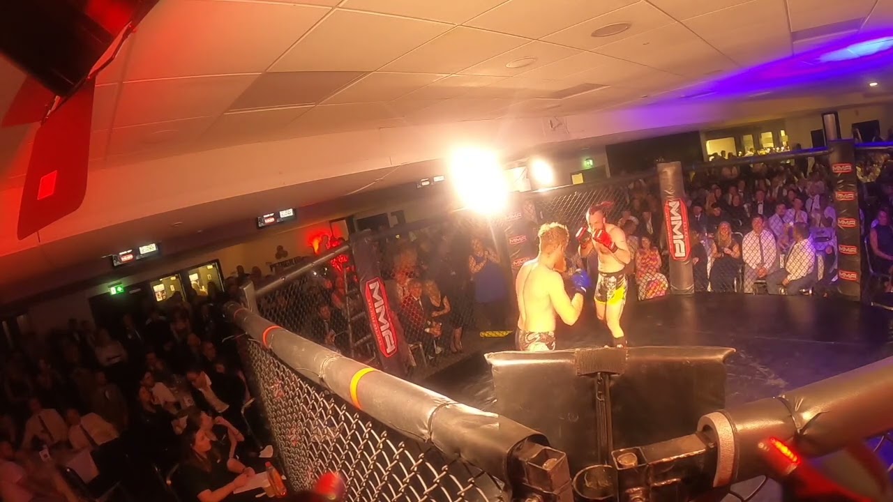 Burton & Derby | Ultra MMA | Jack Laidler VS Jake Black background