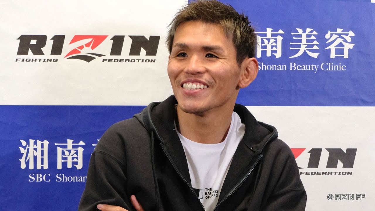 阿部大治 試合前インタビュー / 湘南美容クリニック presents RIZIN.34 background
