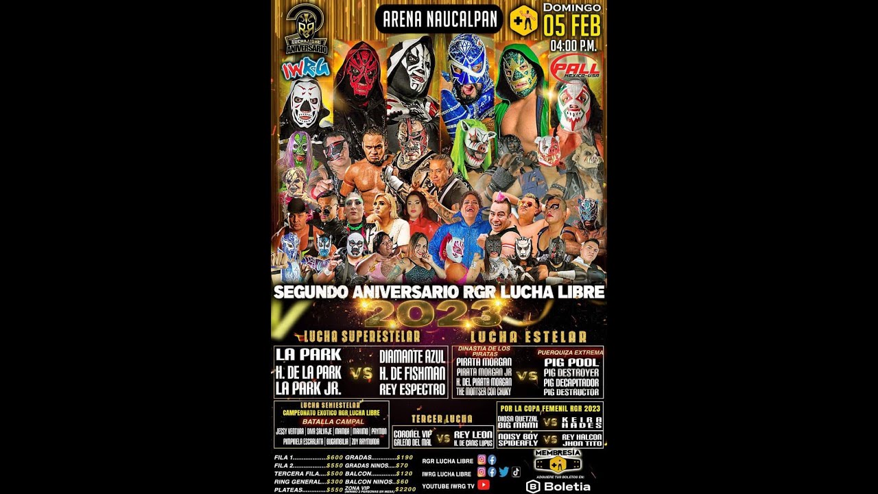 Kick- Off | LIVE ЁЯФ┤ 2do Aniversario de RGR | La Familia Real | La Puerquiza Extrema Los Piratas
