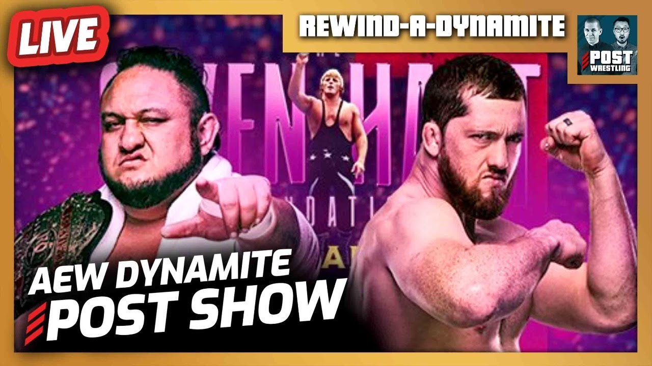AEW Dynamite 5/25/22 POST Show | Full Show Review, Highlights, Results backdrop