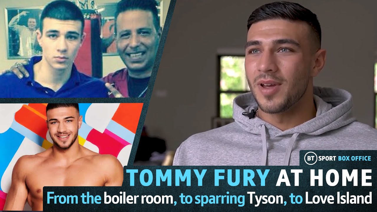 Sparring Tyson and rejecting Love Island life for the fight game | Tommy Fury at Home! background