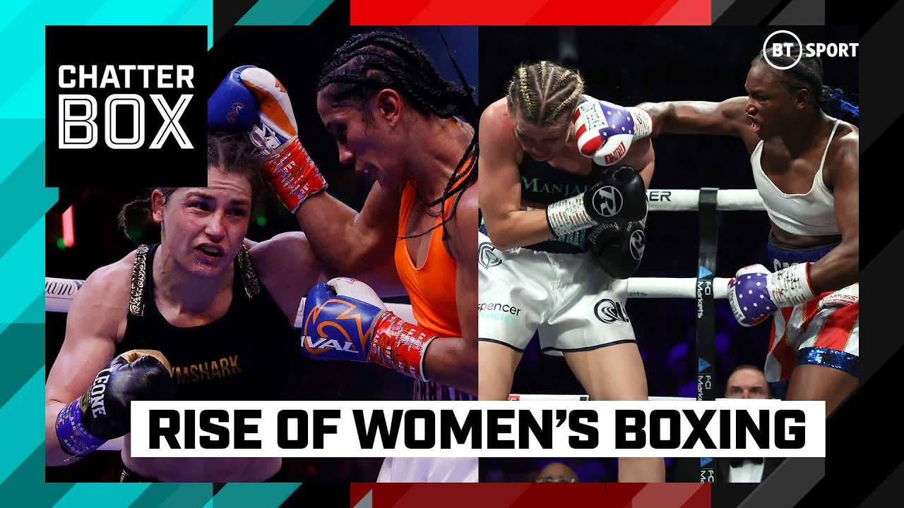 The Rise of Women's Boxing 🥊 Claressa Shields, Katie Taylor, Amanda Serrano, Savannah Marshall background