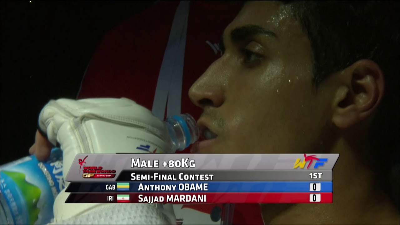 2014 WT GP SUZHOU M+80kg SF A M OBAME GAB VS S MARDINI IRI background