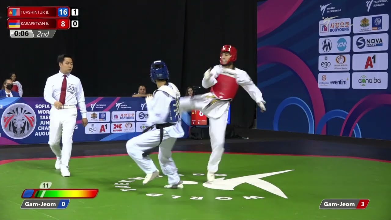 502 R64 Men 48kg MGL TUVSHINTUR B ARM KARAPETYAN E