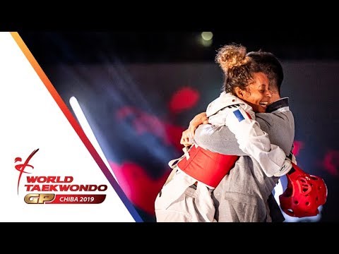 Chiba 2019 GP_W-67kg Final: JELIC Matea(CRO) vs WIET HENIN Magda(FRA) background
