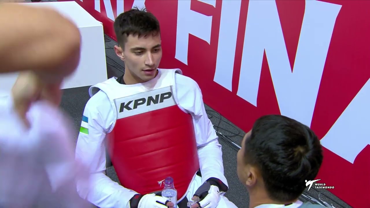 218 Round of 16 Men 68kg ISR KRIVISHKIY Nimrod UZB RASHITOV Ulugbek
