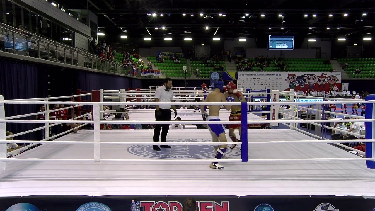 Ognjen Mitrovic v Sergei Loginovskikh WAKO European Championships 2019
