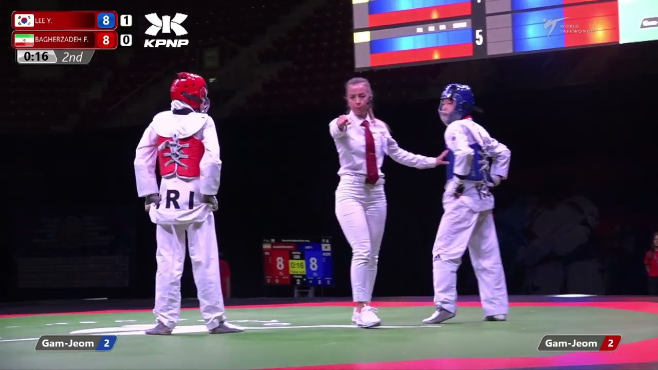 338 SF Girls 41kg KOR LEE Y IRI BAGHERZADEH F background