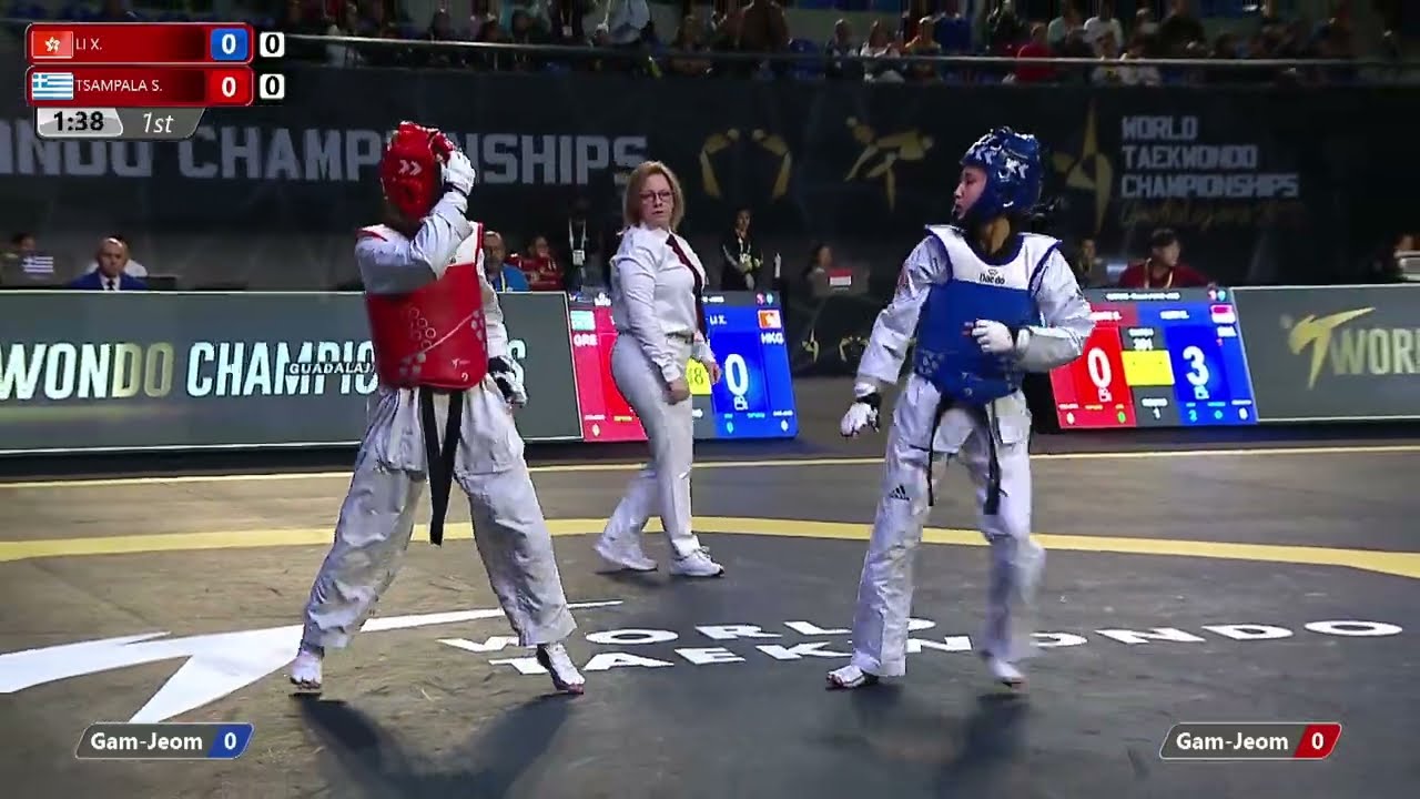 201 Round of 64 WOMEN W 46KG HKG LI X GRE TSAMPALA S