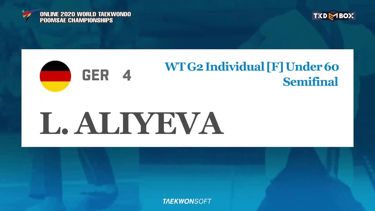 Individual F Under 60 Semifinal background