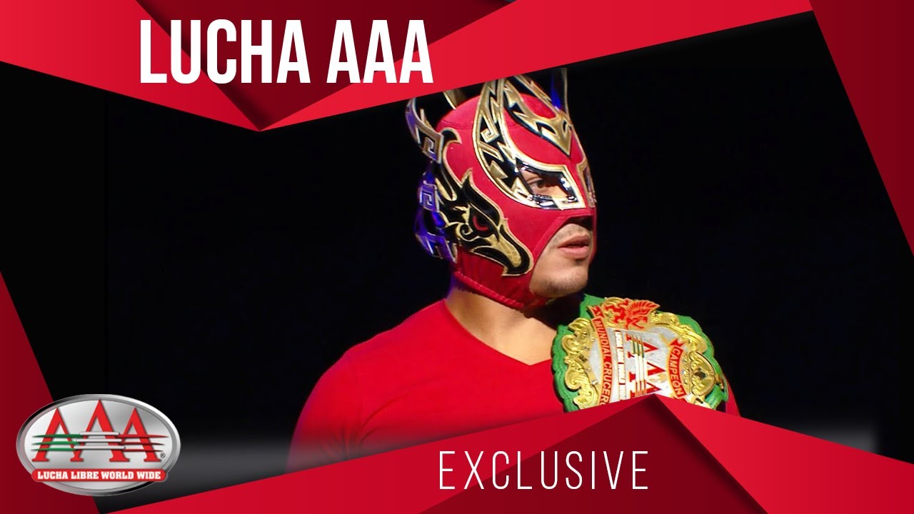 LAREDO KID tras el MEGACAMPEONATO DE AAA en REY DE REYES