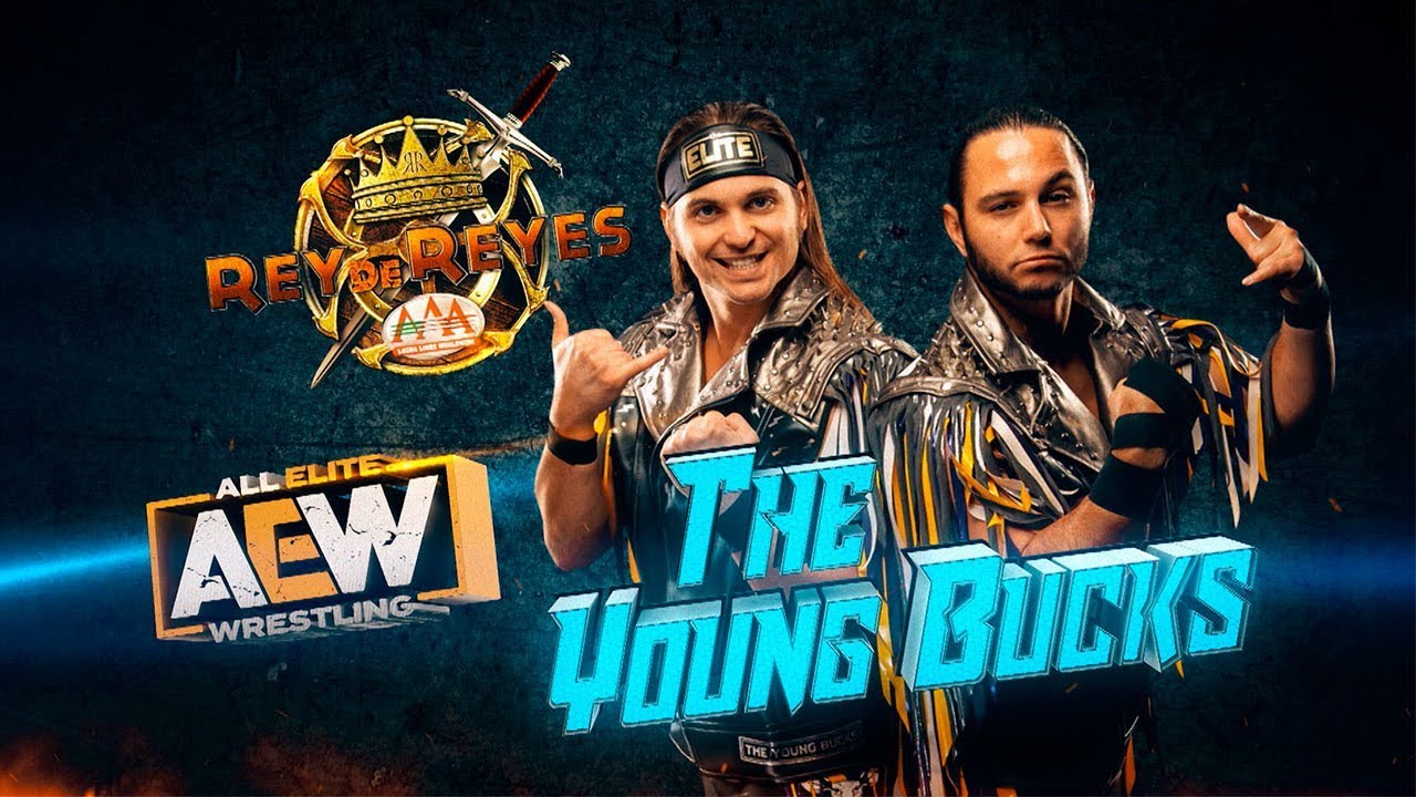 THE YOUNG BUCKS Vs LUCHA BROTHERS por el Campeonato en Parejas AAA background
