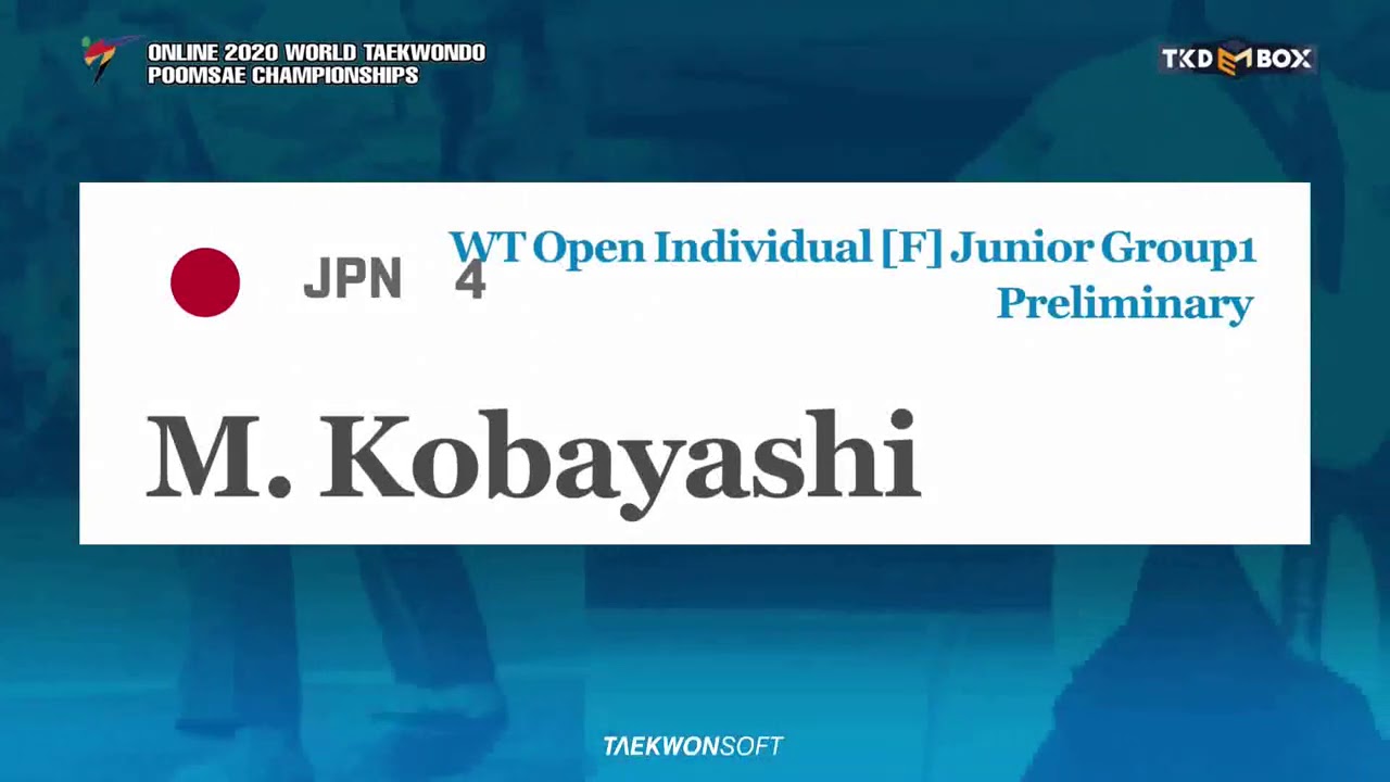 Individual F Junior Preliminary Group1