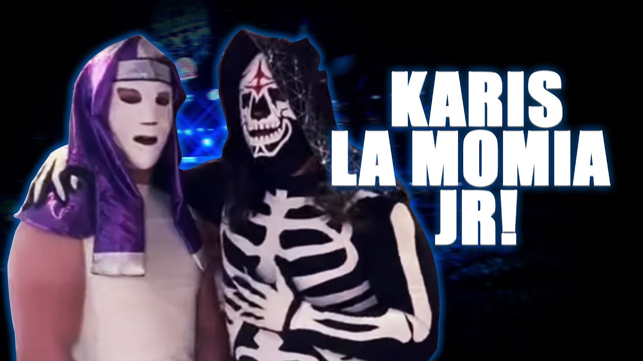 KARIS LA MOMIA JR. presentado por LA PARKA | Lucha Libre AAA Worldwide background
