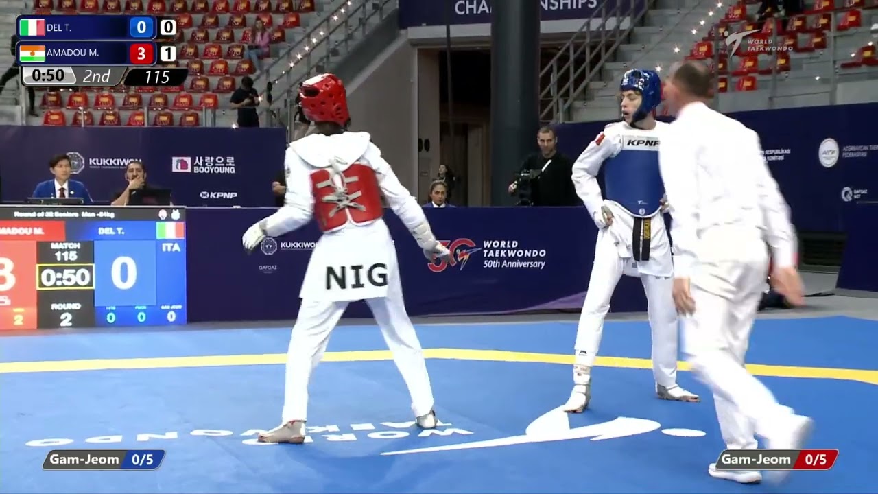 115 R32 Men 54kg ITA DEL T NIG AMADOU M