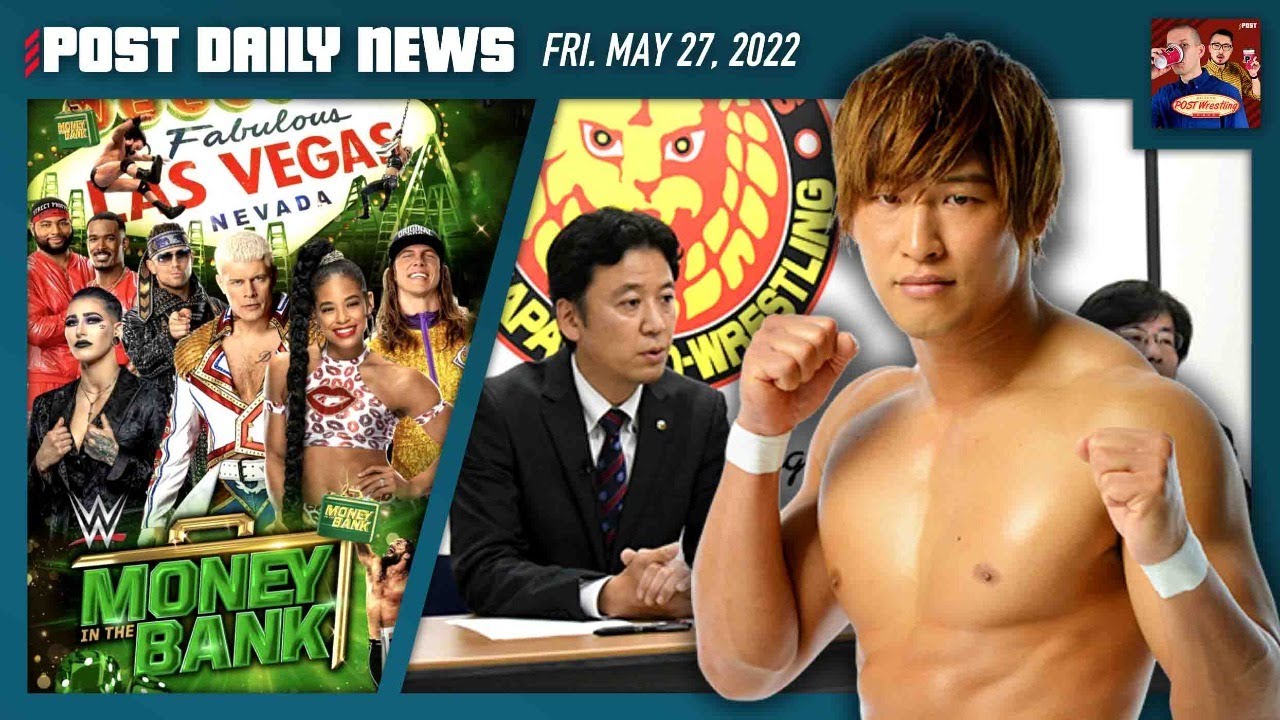 WWE moves MITB, NJPW addresses Kota Ibushi’s status | POST News 5/27 background