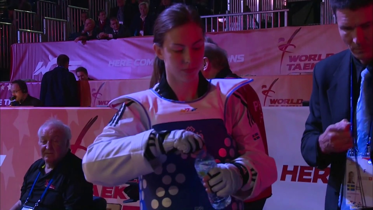 2014 Manchester WT GP SF W-67kg Semi final E JOHANSSON SWE VS F AZIZOVA AZE
