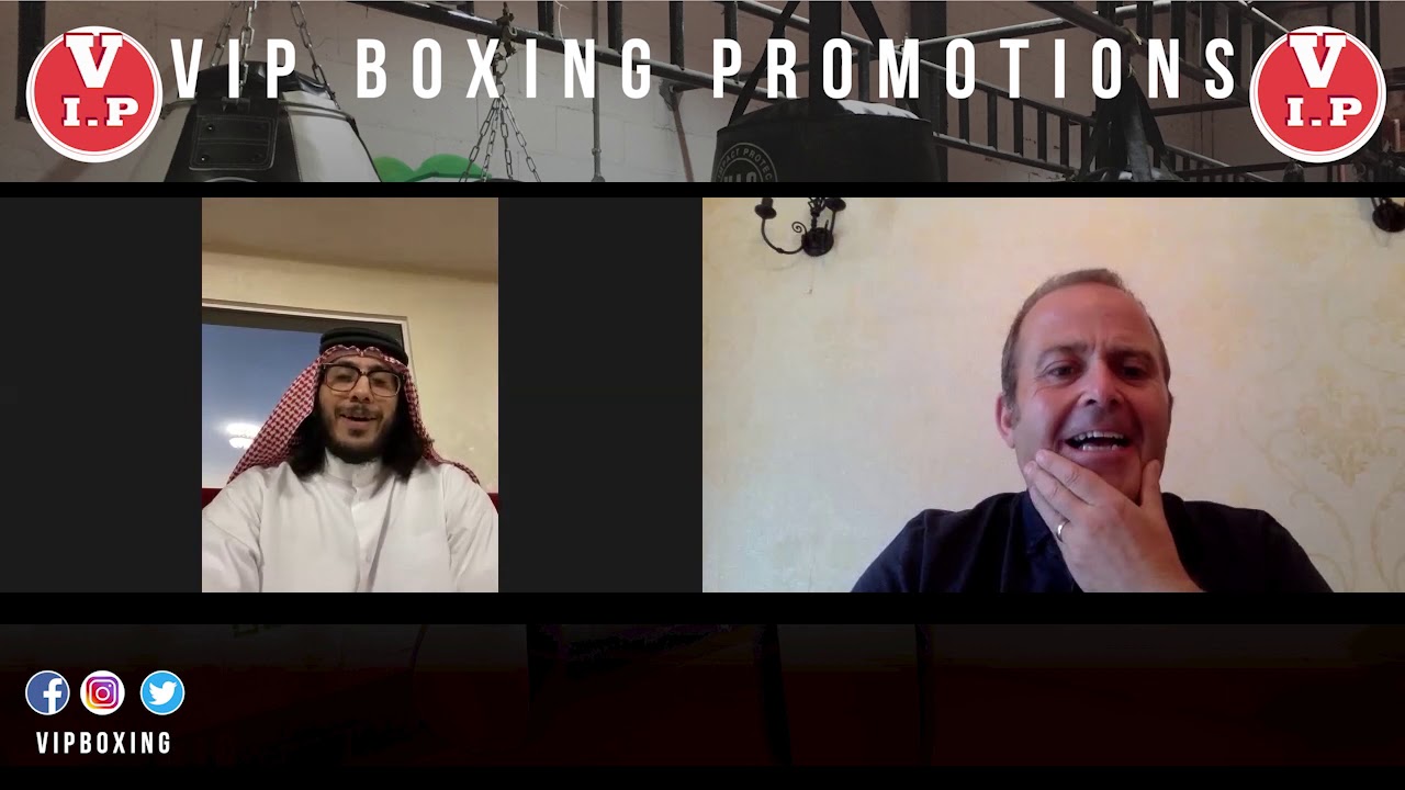 Steve Lillis talks to unbeaten Pro boxer and Qatar Royal Family member Sheik Fahad
