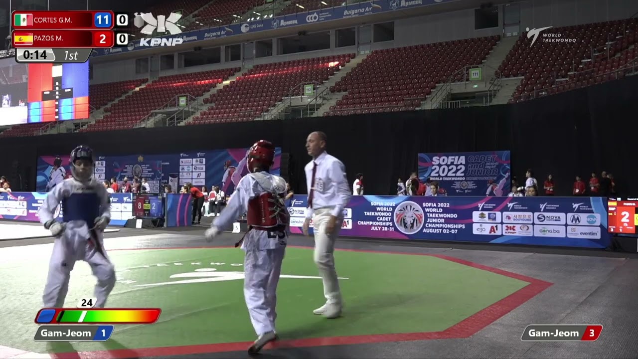 521 R16 Boys 41kg MEX CORTES G M ESP PAZOS M
