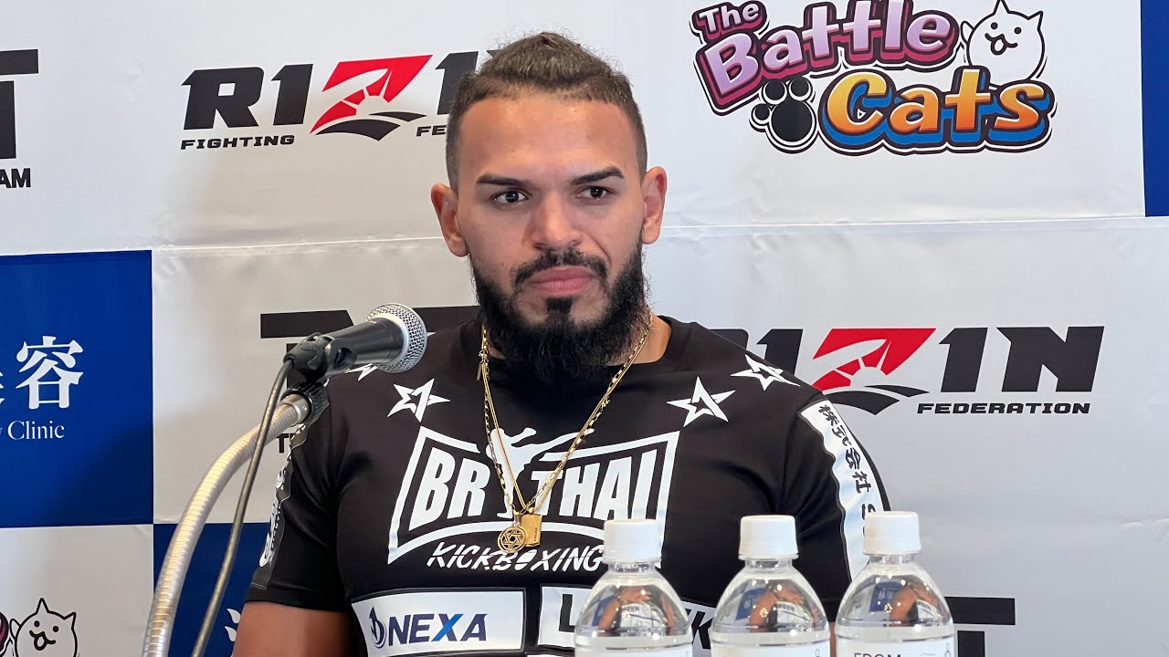 カルリ・ギブレイン 試合前インタビュー The Battle Cats presents 超RIZIN / 湘南美容クリニック presents RIZIN.38