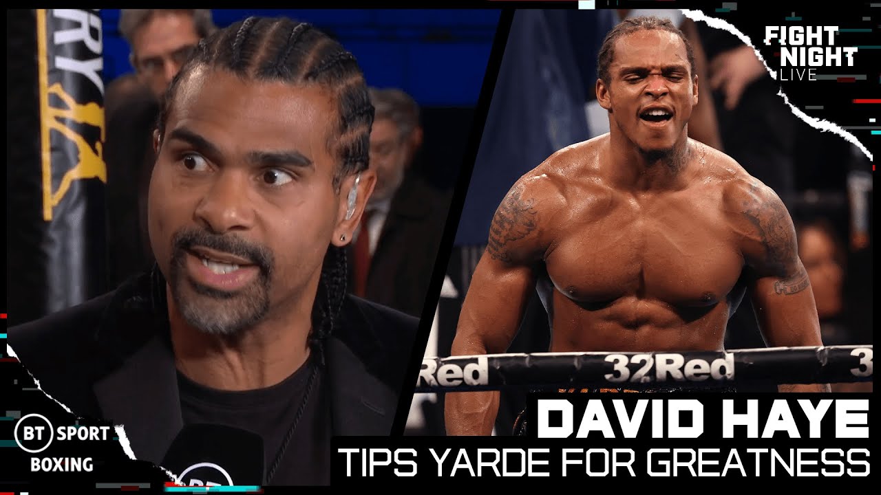 "Anthony Yarde Is A Future World Champion!" - David Haye Hails Changes Made In Lyndon Arthur Rematch background