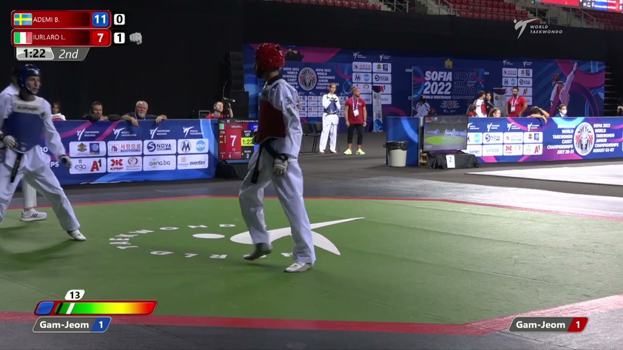 127 R16 Men 51kg SWE ADEMI B ITA IURLARO L