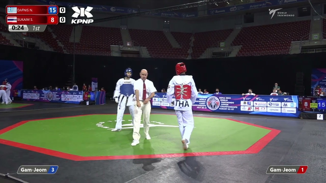206 R64 Men 68kg GRE DAFNIS N THA SUKAIM S