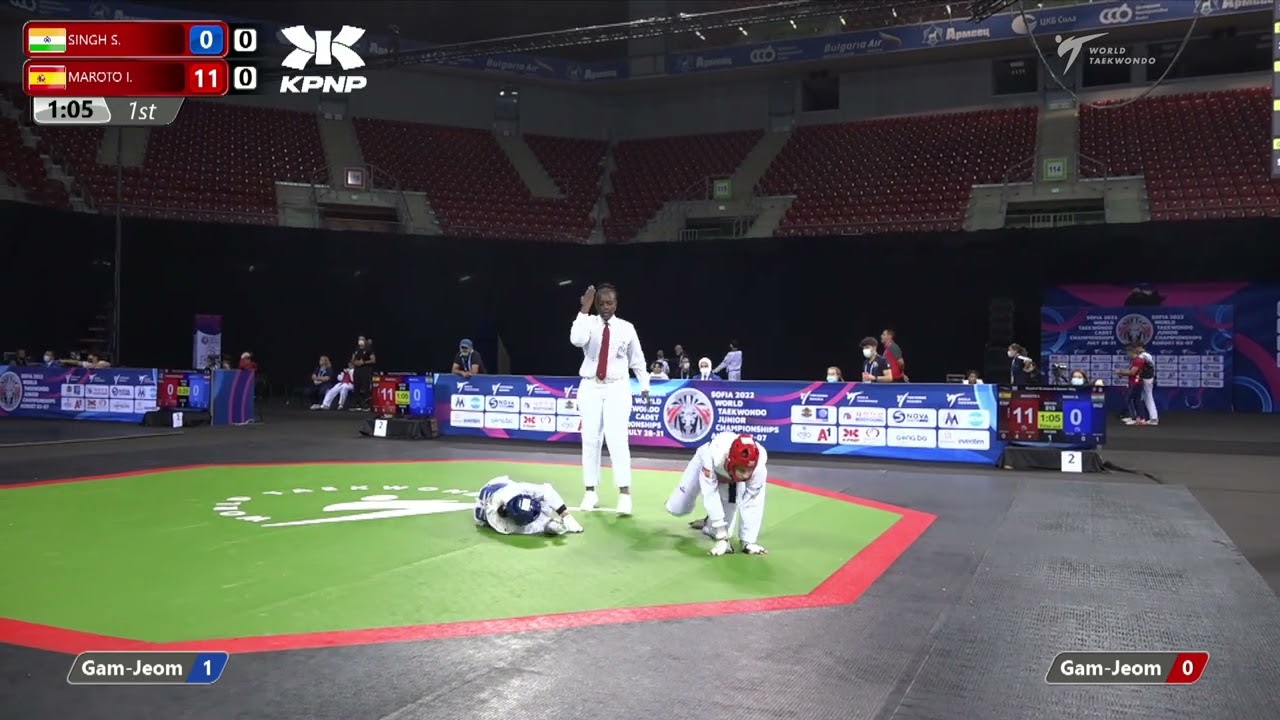 213 R32 Women 55kg IND SINGH S ESP MAROTO I