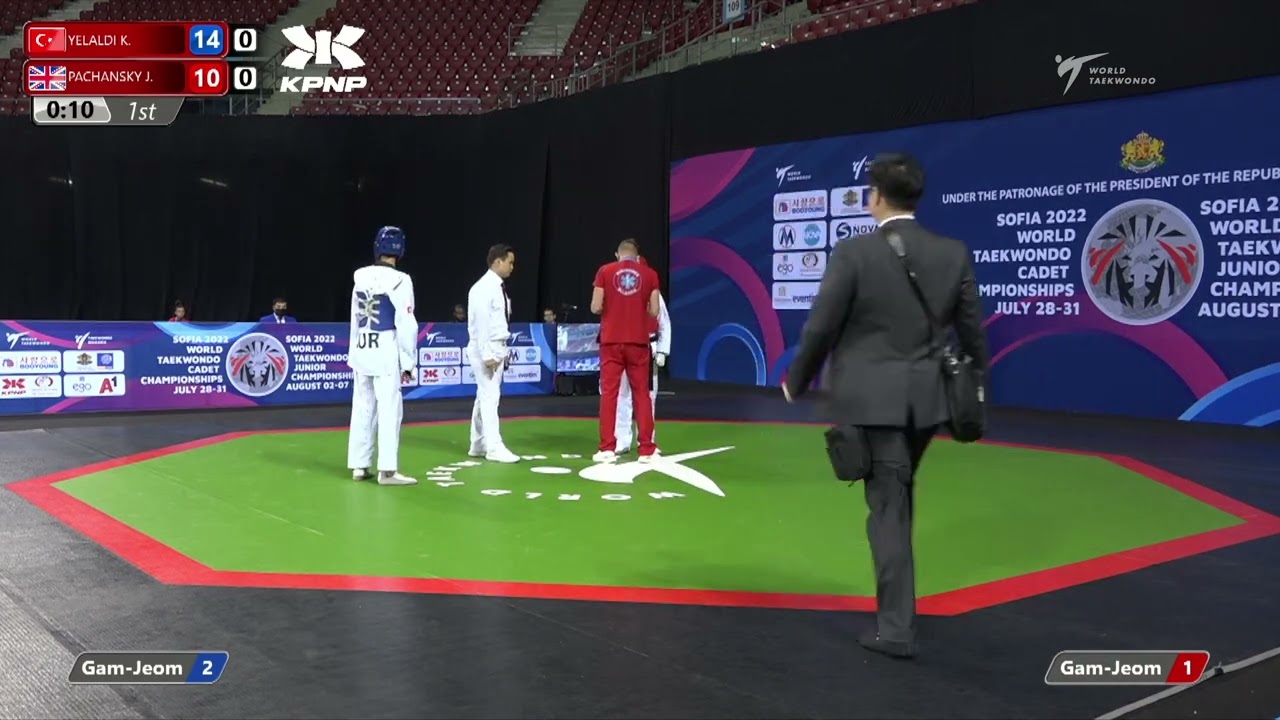 503 R64 Men 45kg TUR YELALDI K GBR PACHANSKY J background