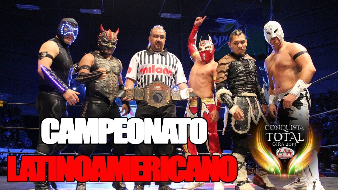 LUCHA por el Campeonato Latinoamericano AAA en TIJUANA | Lucha Libre AAA Worldwide background