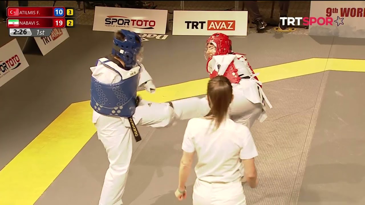 Final K41 W 57kg ATILMIS Fatma TUR NABAVI Seyedeh Mahtab IRI