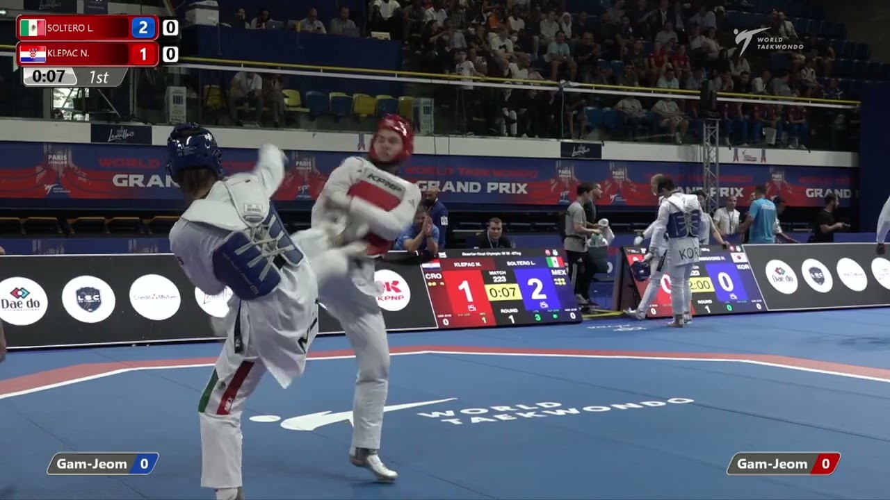 223 Quarter Final Women 67kg MEX SOLTERO Leslie CRO KLEPAC Nika