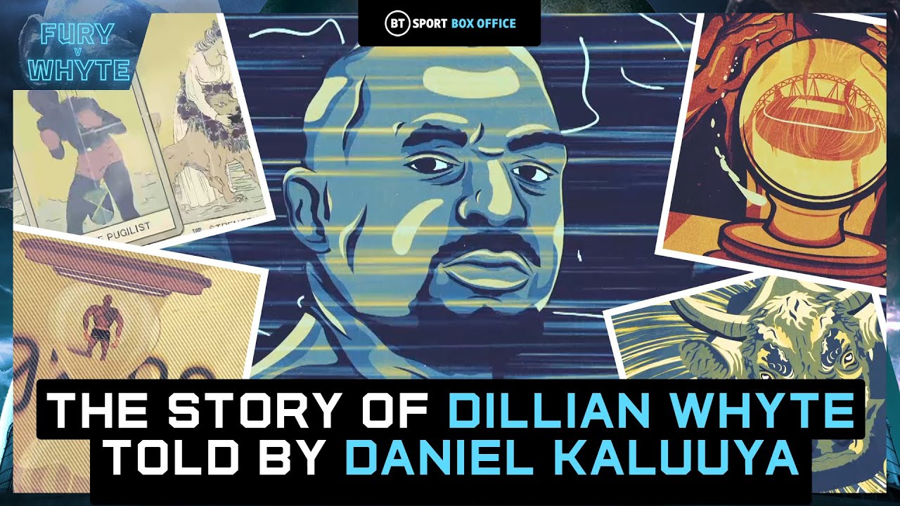Born in Hurricane.. Daniel Kaluuya tells the Story of Dillian Whyte! background