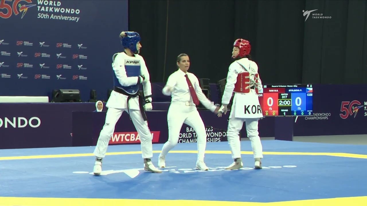 317 R16 Women 62kg CZE STOLBOVA P KOR NAM M S background