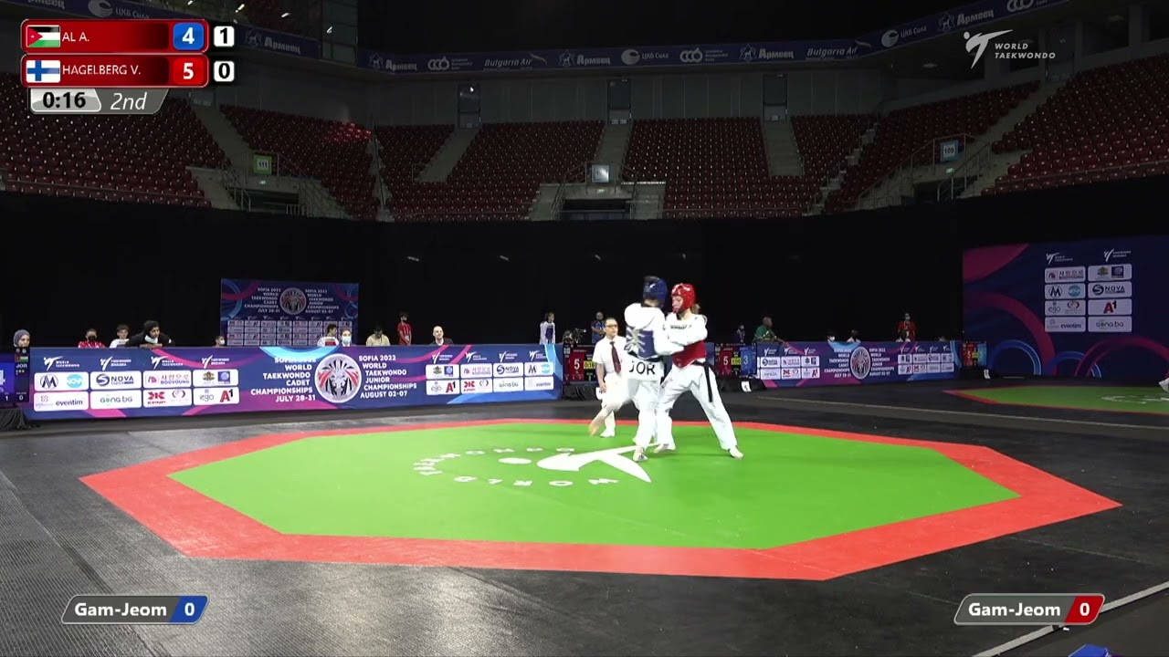 403 R64 Women 63kg JOR AL A FIN HAGELBERG V