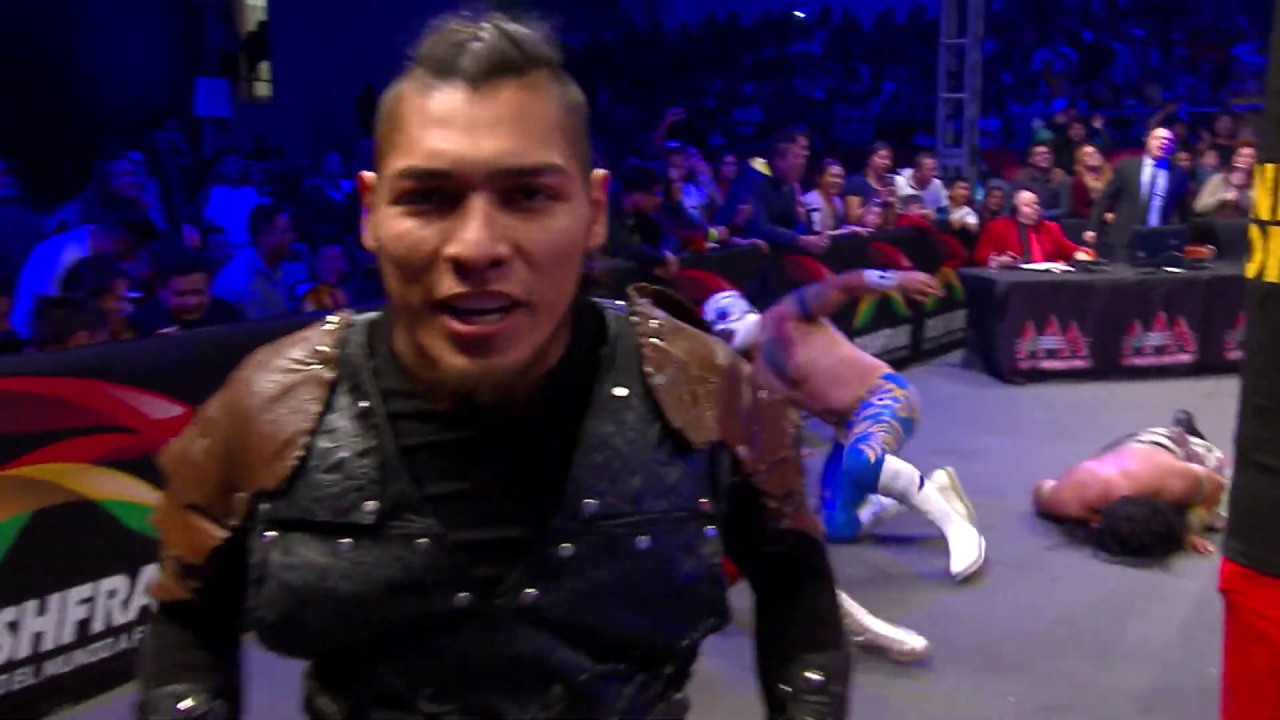 Jinetes del Aíre Vs Samoa Brothers | AAA Vs ELITE en Cuautitlán background