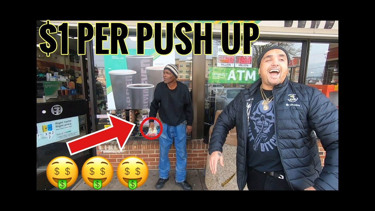 $1 PER PUSH-UP CHALLENGE