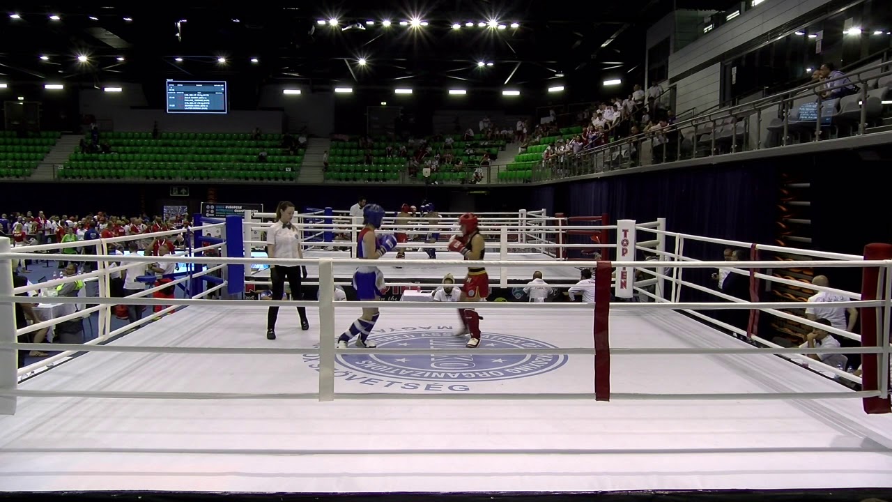 Zorana Nikolic v Evgeniia Pomazkina WAKO European Championships 2019